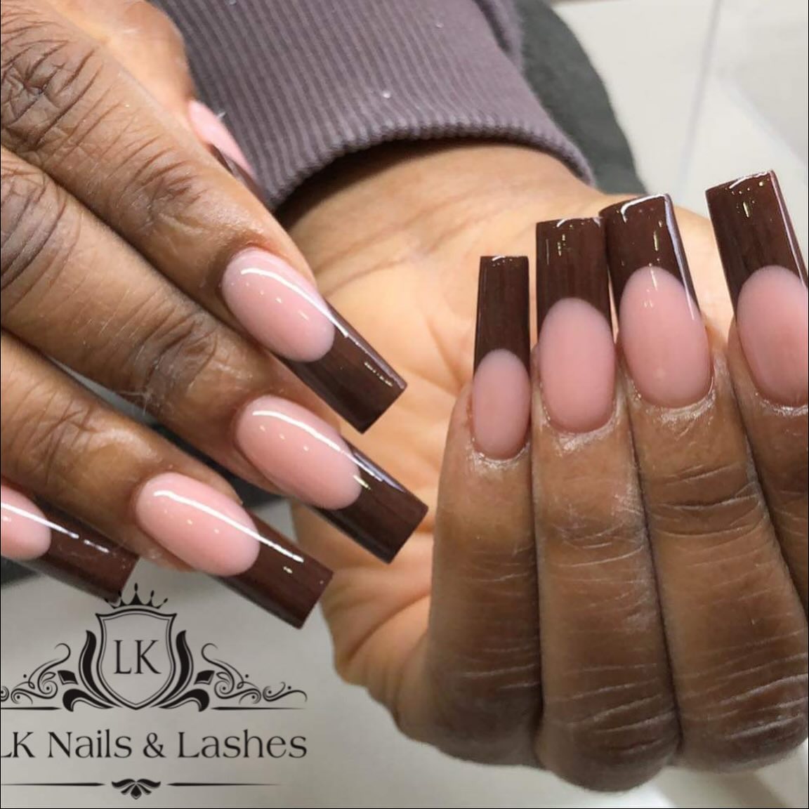 NEUMODELLAGE: Trend mit Farbe Babyboomer / Ombre / French / Glitzer